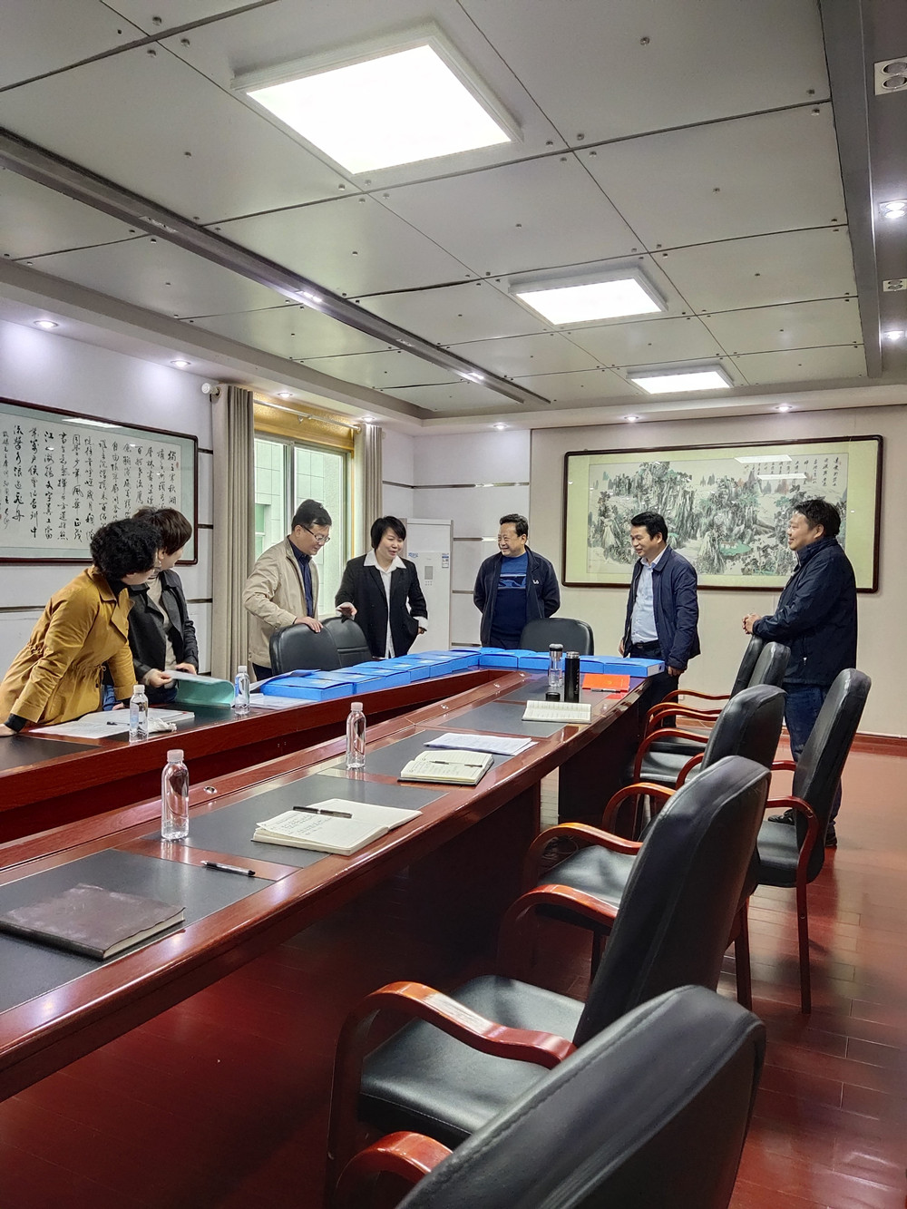 衡陽市人社局專家組對我校申報職業(yè)技能等級認(rèn)定社會培訓(xùn)評價組織進行評估考核