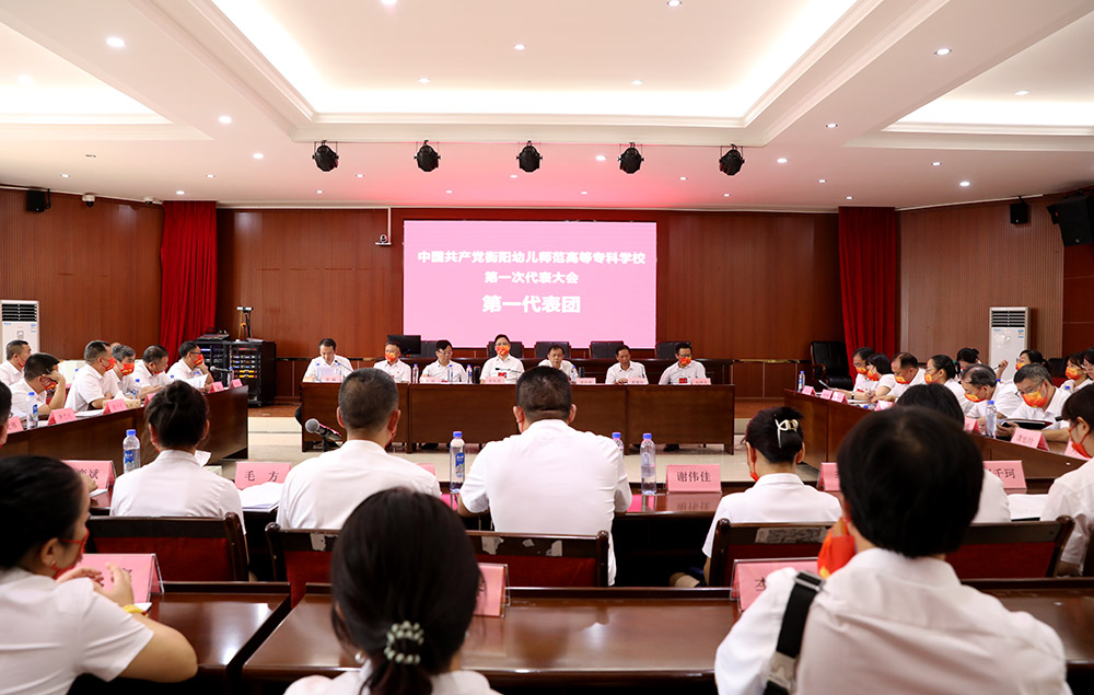衡陽幼兒師范高等?？茖W(xué)校第一次黨代會(huì)代表熱議大會(huì)工作報(bào)告