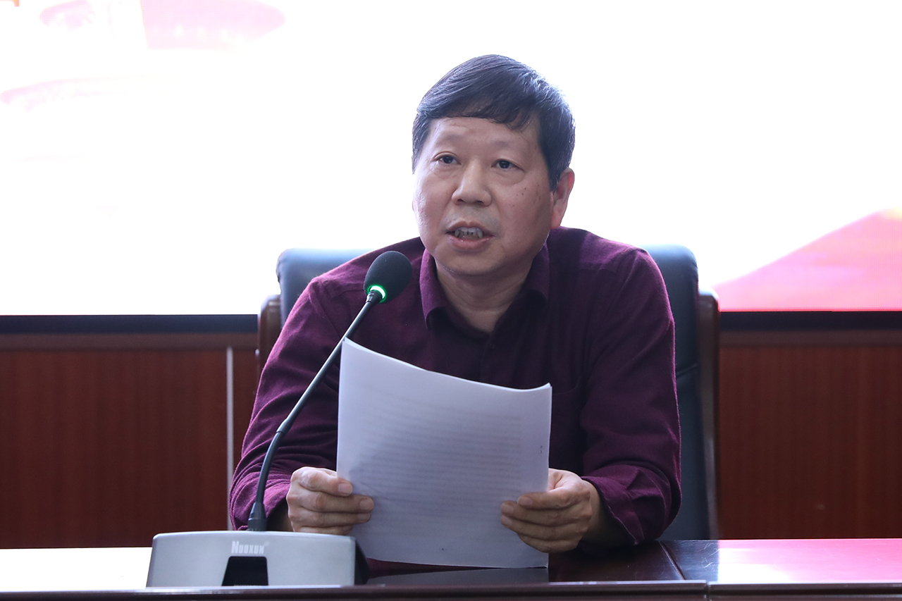 衡陽幼兒師專黨委理論學(xué)習(xí)中心組（擴大）舉行2022年第十次集體學(xué)習(xí)
